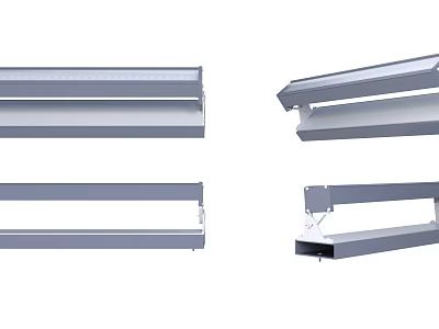 Modern Outdoor Lights With Wall Mounted Aluminum Design For Garden And Corridor Use 3d model