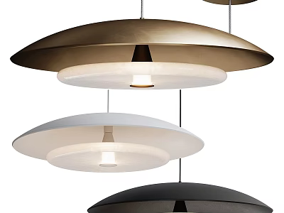 Modern chandelier 3d model