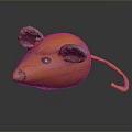 Mouse Wizard Mouse Warlock Cartoon Mouse Animation Mouse Animation Mouse Cartoon Character Cartoon Animal 3d model