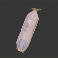 Bovati Salame Milano Net Wrapped Italian Dry Cured Sausage With Silver Foil Base