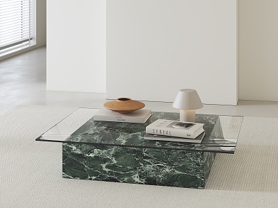 Modern Simple Coffee Table Glass Coffee Table model