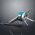 Modern Multifunctional Kitchen Appliance With Blue Green Silver Finish Multiple Blades And Ergonomic Handle