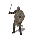 Modern Game Characters Virtual Characters 3d model