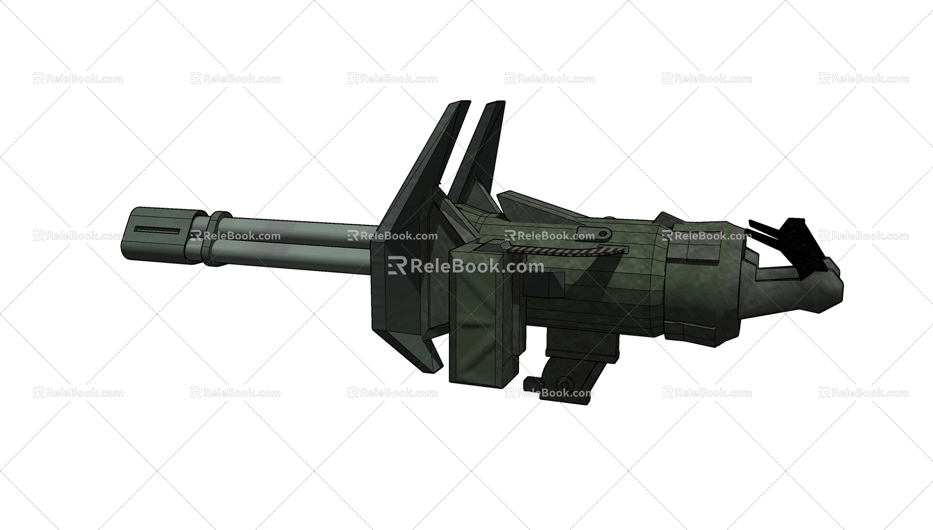 Gun 3d model