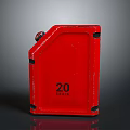 Red 20 Fl oz Household Container For Daily Use And Storage Solutions