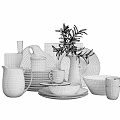 Tableware 3d model