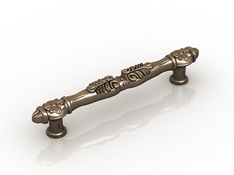 European classical handle 3d model