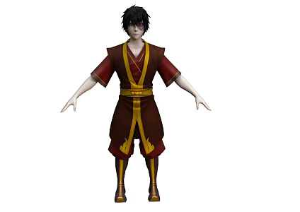 Ancient Character Man Chivalrous Man Character Game Character Anime Character Xianxia Boy 3d model