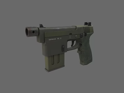 Modern Firearms FPS Game Weapons 3d model
