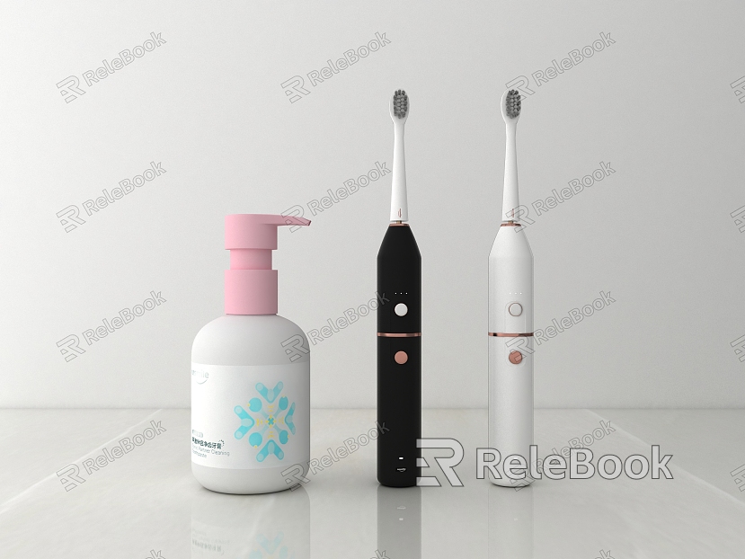 Modern electric toothbrush model