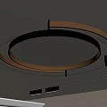 modern ceiling lamp 3d model