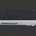 Digital Spectrum Analyzer With Digital Display Showing Waveform Patterns And Control Panel Buttons And Knobs