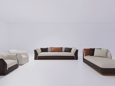 Modern Combination Sofa Medium Luxury Combination Sofa model