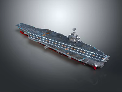 Futuristic Space Carrier 3D Model Design For Aerospace Exploration And Missions 3d model