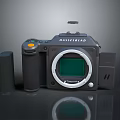 Hasselblad Professional Camera Body With Green Screen Lens Mount And Photography Accessories