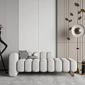 Modern Multiplayer Sofa Casual Sofa 3d model