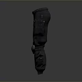 Workwear Pants With Knee Pads And Multiple Pockets For Daily Use 3d model