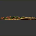 Delicious Pizza Topped With Prosciutto Fresh Arugula Melted Cheese And Crispy Crust