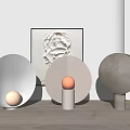 Modern table lamp 3d model