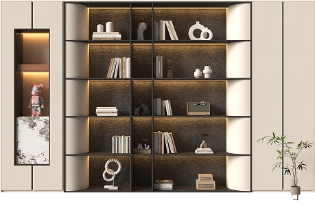 Bookcase 3d model