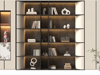 Bookcase 3d model