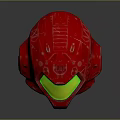 Sci-Fi Helmet Alien Helmet High Tech Helmet Game Helmet 3d model