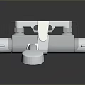 Metal Laboratory Retort Stand With Base Rod Clamp And Ring