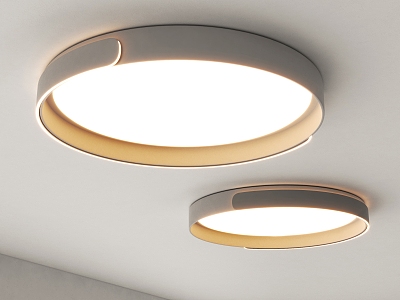 modern ceiling lamp 3d model