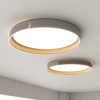 modern ceiling lamp 3d model