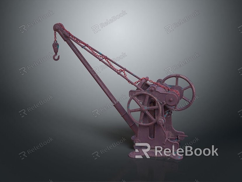 Retro Crane Manual Crane model