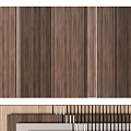 Solid Wood Wall Panel Solid Wood Background Wall Bedside Background Wall Sofa Background Wall 3d model