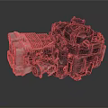 Engine Racing Engine Racing Engine Car Engine Car Engine Modern Vehicle 3d model