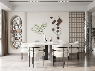 Modern Restaurant 3d model