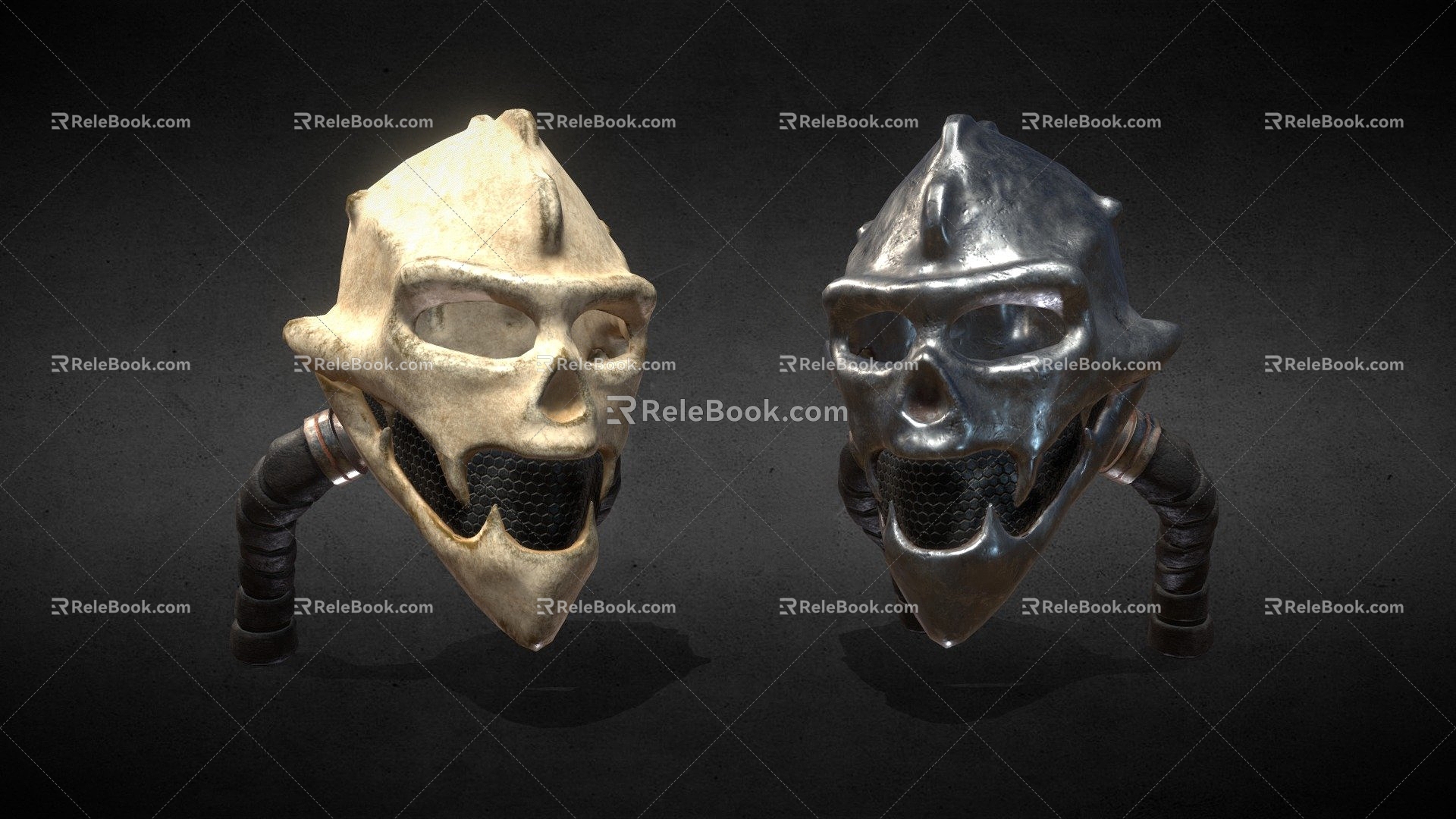 Skull Helmet 3d model