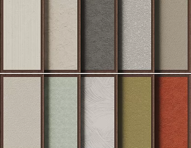 Modern Texture Paint Wall Coating 3d model