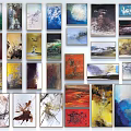 Colorful Abstract Paintings Collection With Various Styles And Vibrant Designs On Wall