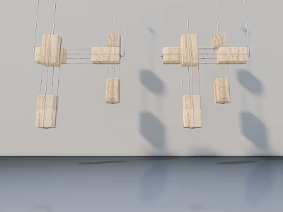 Modern Swing Door With Natural Wooden Design For Contemporary Home Interior 3d model