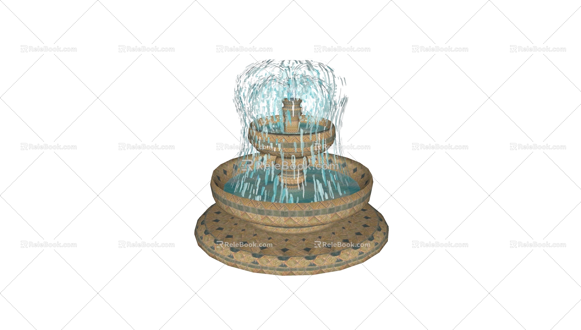 Fountain 3d model