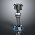 Modern Signal Tower Science Fiction Signal Tower Science Fiction Communication Tower Communication Tower 3d model
