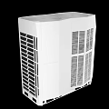 White Modern Air Cooler Fan With Vent Design And Efficient Cooling Performance 3d model