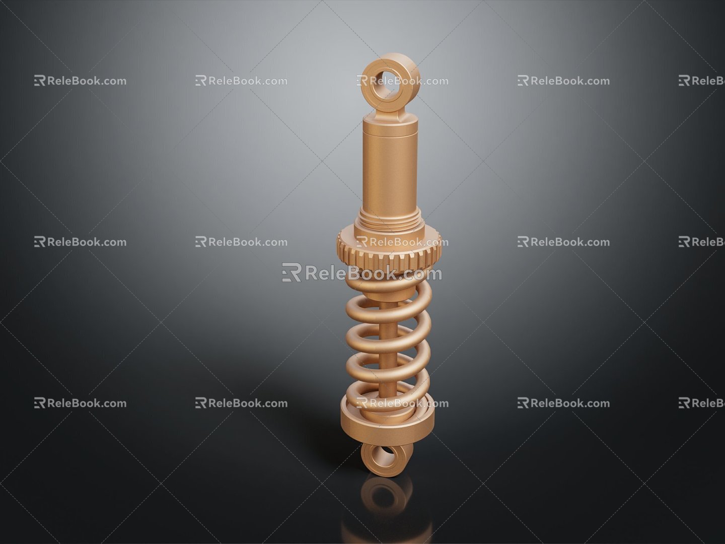 Modern shock absorber buffer spring tool model