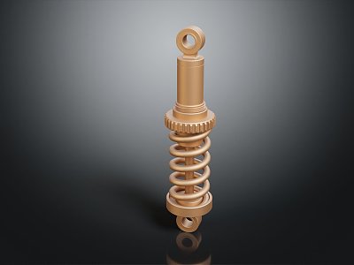 Modern shock absorber buffer spring tool model