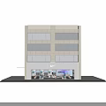 Modern Nike Sports Clothing Store With Sleek Facade And Spacious Open Interior Product