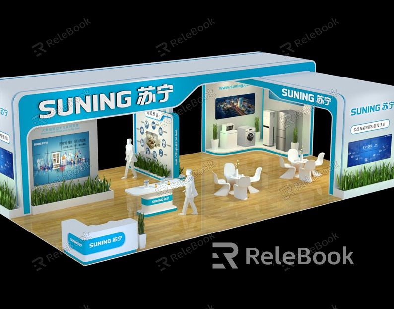 Modern Exhibition Suning model