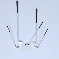 Set of Golf Clubs with Golf Balls Sports Equipment for Golfing