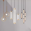 Modern chandelier 3d model