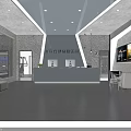 Modern Gym Interior With Treadmills Strength Training Equipment And Workout Space