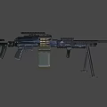 Weapons Light Machine Gun 3d model