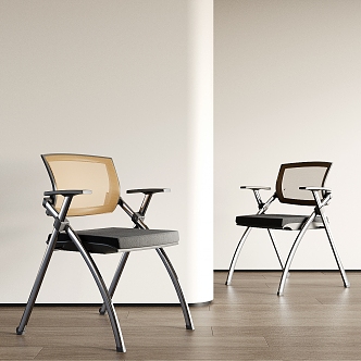 Office single chair 3d model