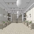 VIP Reception Room Modern Reception Room 3d model